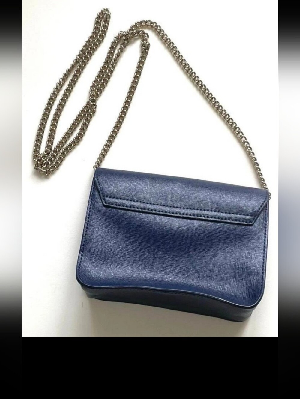 Furla Julia Mini Crossbody Scratch-Resistant Saffiano Leather Gold-Tone Hardware - Picture 2 of 8